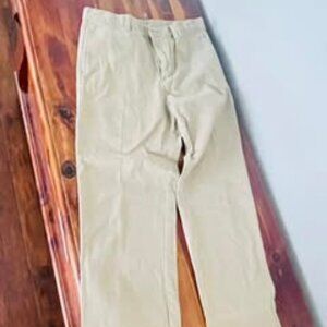 Youth Boys Khaki Uniform Pants, Sz 18&20